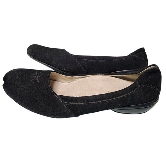 KURU Vienna Arch Support Leather Black Size 8 Pain Relief Slip Ons - Picture 5 of 8